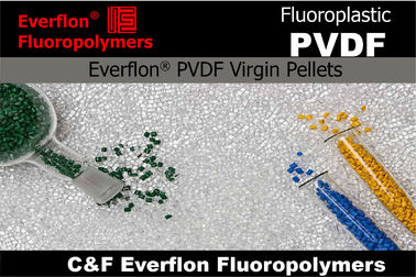 PVDF Resin / MFI 20-30 / Virgin Pellets / Injection Processing /  Parts Application