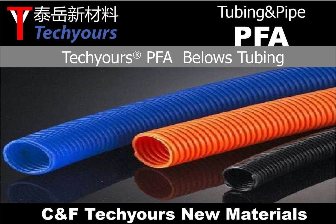 PFA Belows Tubing /  FEP Shrink Tubing / PASS 97-99% UV Light