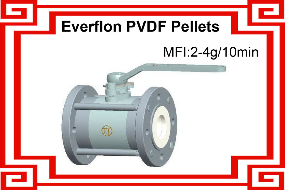 PVDF Resin / MFI 3-6 / Lining Grade / Virgin Pellets / Molding Processing /