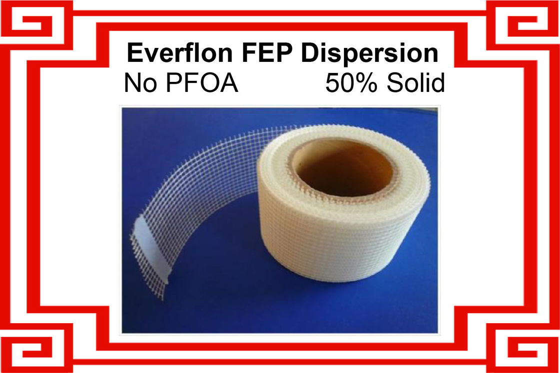 FEP Dispersion / Fiber Glass Grade / 50% Solid Content / Aqueous Liquid / No PFOA/